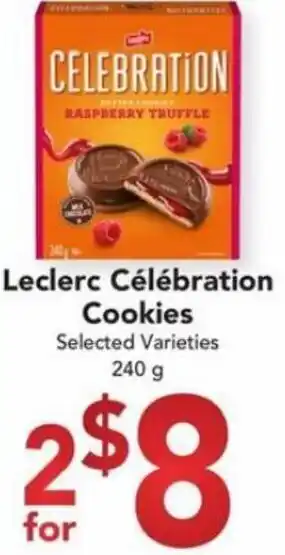 Buy-Low Foods Leclerc Célébration Cookies 240 g offer