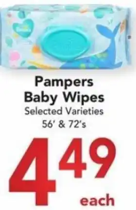 Buy-Low Foods Pampers Baby Wipes offer