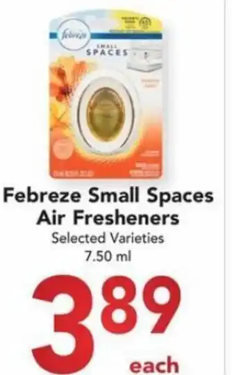 Buy-Low Foods Febreze Small Spaces Air Fresheners 7.50 ml offer