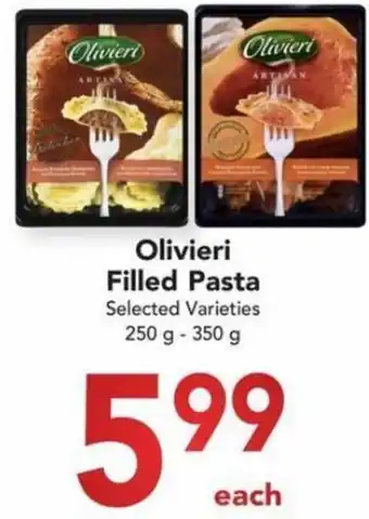 Buy-Low Foods Olivieri Filled Pasta 250g-350 g offer