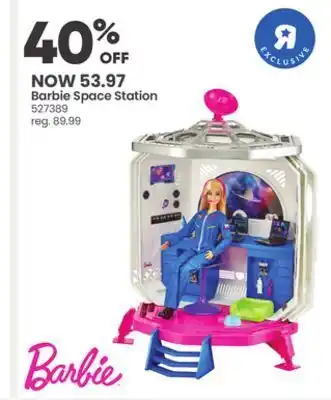 Toys R us Barbie space station offer