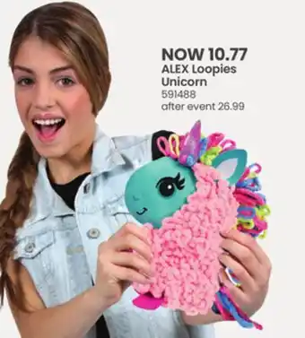 Toys R us Alex loopies unicorn offer