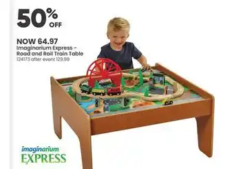 Toys R us Imaginarium express - road and rail train table offer