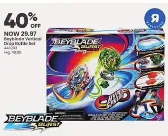Beyblade vertical drop battle set