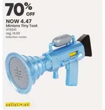 Toys R us Mattel minions tiny toot offer