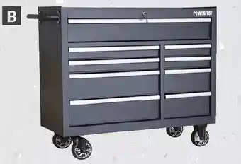 Princess Auto Power fist 42 in. 9-drawer tool cabinet offer