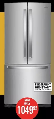 The Brick Whirlpool 20 cu. ft. french-door refrigerator - wrf560sfhz offer