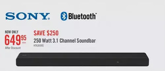 The Brick Sony 3.1-channel 360 spatial sound mapping soundbar - 4a5579 offer
