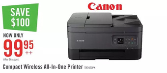 The Brick Canon compact wireless all-in-one printer offer