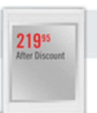 The Brick Olivia mirror - white offer