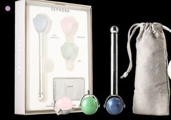 Sephora Crystal facial roller set offer