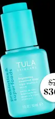 Sephora Brightening treatment drops triple vitamin c serum offer