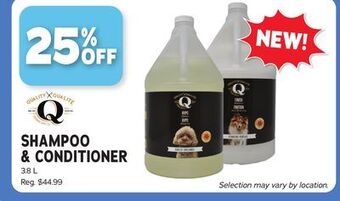 Ren’s Pets Depot Shampoo & conditioner offer