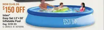 Bass Pro Intex® easy set 12' ×30' inflatable pool offer
