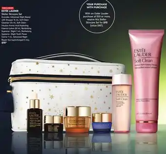 Shoppers Drug Mart Estée lauder stellar skincare set offer