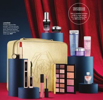 Shoppers Drug Mart Lancôme holiday beauty box offer