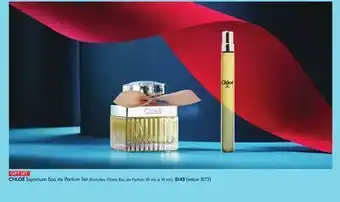 Shoppers Drug Mart Chloé signature eau de parfum set offer