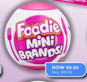 Showcase Foodie mini brands offer