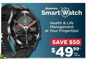 Showcase Quantum smart watch offer