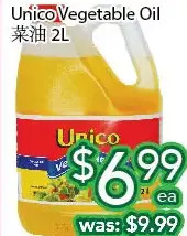 Ample Food Market Unico vegetable oil offer