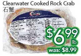 Ample Food Market Clearwater cooked rock crab offer