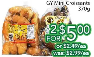 Ample Food Market Gy mini croissants offer