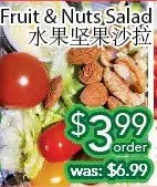 Ample Food Market Fruit & nuts salad offer