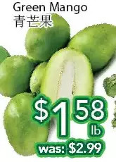 Ample Food Market Green mango offer