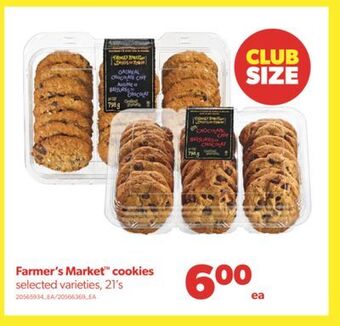 Real Canadian Superstore Farmer's market™ cookies, 21's offer