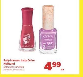 Real Canadian Superstore Sally hansen insta dri or nailtural offer