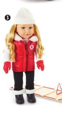Canadian Tire Stella & finn newberry deluxe 18" doll, zoey offer