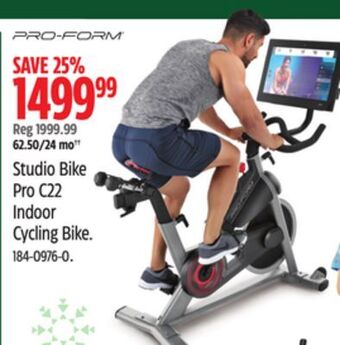 Canadian Tire Proform studio bike pro c22 indoor cycling bike offer
