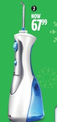 Canadian Tire Waterpik cordless plus water flosser offer