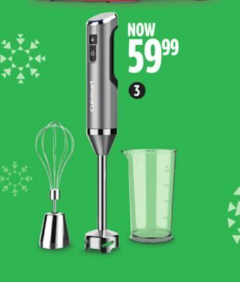 Canadian Tire Cuisinart cordless hand blender offer