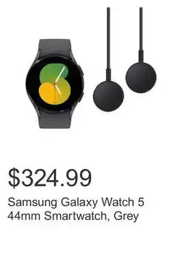 Costco Samsung galaxy watch 5 44mm smartwatch, grey offer