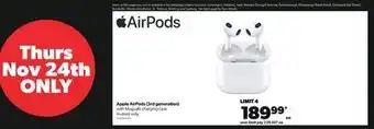 Real Canadian Superstore Apple airpods (3rd generation) offer