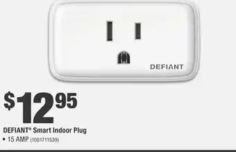 Home Depot Defiant® smart indoor plug offer