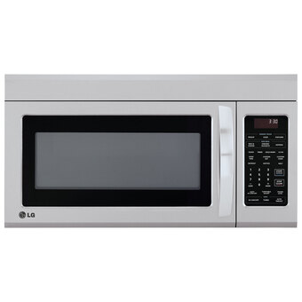 Best Buy Lg over-the-range microwave with easyclean - 1.8 cu. ft. - stainless steel offer