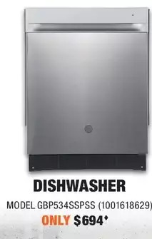 Home Depot Ge dishwasher offer