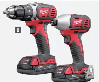Home Depot 2-piece milwaukee m18 compact drill and impact driver kit offer
