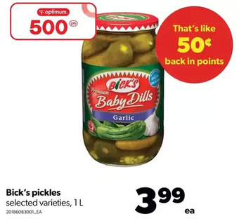 Real Canadian Superstore Bick's pickles offer