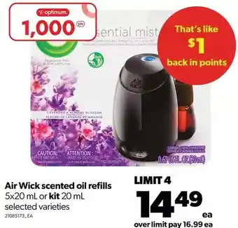 Real Canadian Superstore Air wick scented oil refills or kit offer