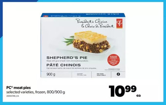 Real Canadian Superstore Pc meat pies offer