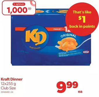 Real Canadian Superstore Kraft dinner offer