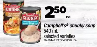 Real Canadian Superstore Campbell's chunky soup offer