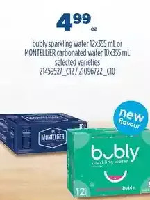 Real Canadian Superstore Bubly sparkling water or montellier carbonated water offer