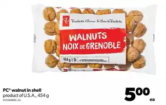 Real Canadian Superstore Pc walnut in shell offer