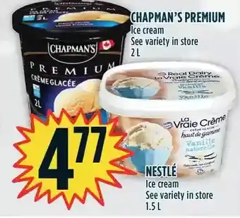 Marché Adonis Chapman's premium ice cream | nestle ice cream offer