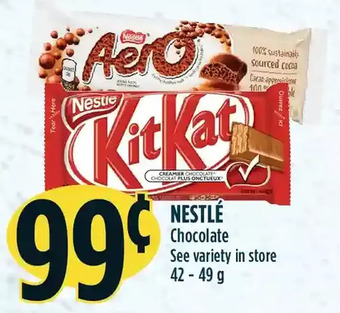 Marché Adonis Nestlé chocolate offer