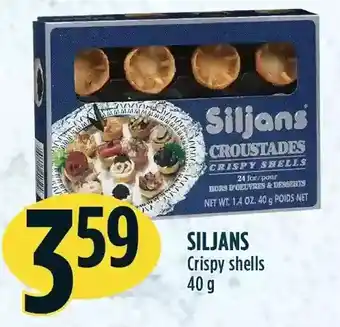 Marché Adonis Siljans crispy shells offer